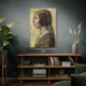 Leonardo da Vinci Young Fiancee Art Print