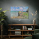 Monet Cliff Walk at Pourville Art Print