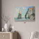 Monet The Cliffs at Etretat Art Print