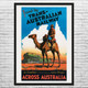 Australia Vintage Travel Art