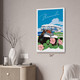 Bermuda Vintage Travel Art