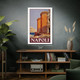 Napoli Vintage Travel Art