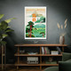 Scenic Japan Vintage Travel Art