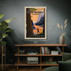 Pacific Northwest Vintage Travel Art