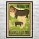 Brookfield Zoo WPA Poster Art