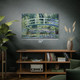 Monet Water Lilies & Japanese Bridge Art Print