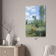 Monet View of Vetheuil Art Print