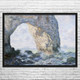 Monet The Manneporte Art Print