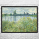 Monet Banks of the Seine Art Print Monet Banks of the Seine Art Print