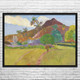 Paul Gauguin Tahitian Landscape Art Print