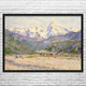 Monet Valley of the Nervia Art Print