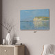 Monet Low Tide at Pourville Art Print