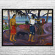 Paul Gauguin I Raro Te Oviri Art Print