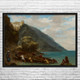View of Tangier from the Seashore Art Print View of Tangier from the Seashore Art Print