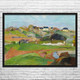 Paul Gauguin Landscape at Le Pouldu Art Print