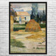 Paul Gauguin Landscape Near Arles Art Print