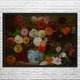 Eugene Delacroix Large Bouquet of Flowers Art Print
