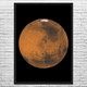 Planet Mars Space Wall Art Planet Mars Space Wall Art