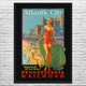 Atlantic City Vintage Travel Art Atlantic City Vintage Travel Art