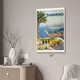 San Remo Vintage Travel Art