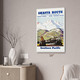 Shasta Route Vintage Travel Art Shasta Route Vintage Travel Art