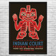 Indian Blankets Exhibit WPA Poster Art Indian Blankets Exhibit WPA Poster Art