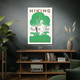 Hiking WPA Poster Art Hiking WPA Poster Art