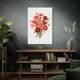 Rainbow Pink Flower Botanical Art Print