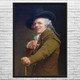 Joseph Ducreux Mocking Self Portrait Art Print
