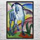 Franz Marc Blue Horse I Art Print