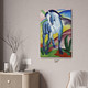 Franz Marc Blue Horse I Art Print