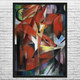 Franz Marc The Foxes Art Print