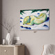 Franz Marc Dog Lying in Snow Art Print