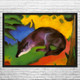 Franz Marc Fox Art Print