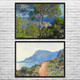 Monet Landscapes Art Prints Set of 2