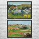 Paul Gauguin Landscapes Art Prints Set of 2