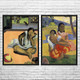 Paul Gauguin Portraits Art Prints Set of 2