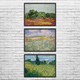Van Gogh Landscapes Art Prints Set of 3