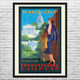 Washington D.C. Vintage Travel Art
