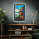 Washington D.C. Vintage Travel Art