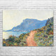 Monet Corniche Near Monaco Art Print Poster (unframed) 9" x 12"