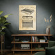 2600 Retro Game Console Patent Wall Art