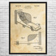 Skee Ball Patent Wall Art