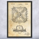 Trouble Game Patent Wall Art