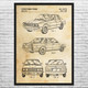 318i E30 Car Patent Wall Art