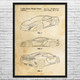 675LT Sports Car Patent Wall Art
