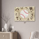 Baseball Cave Art Print