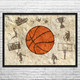 Basketball Cave Art Print