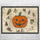Jack-o-Lantern Cave Art Print