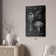 Ice Fishing Auger Patent Wall Art